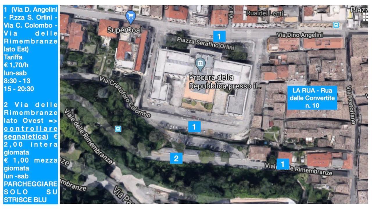 La Rua Apartment Ascoli Piceno Bagian luar foto